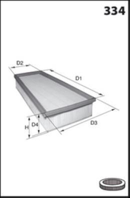 MISFAT P352A - Filtre à air cwaw.fr