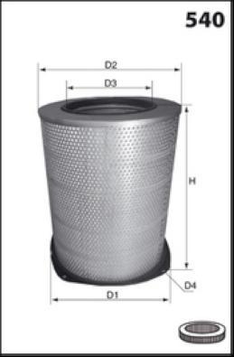 MISFAT R1076 - Filtre à air cwaw.fr