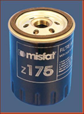 MISFAT Z175 - Filtre à huile cwaw.fr