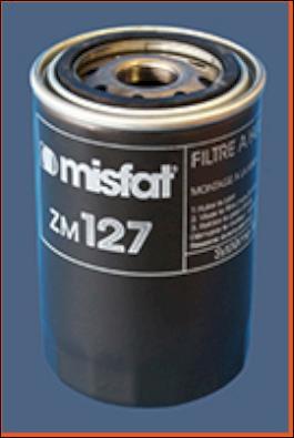 MISFAT ZM127 - Filtre à huile cwaw.fr