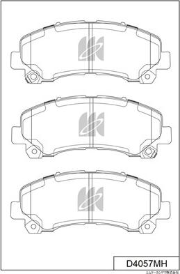 BENDIX 511310 - Kit de plaquettes de frein, frein à disque cwaw.fr