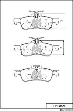 Mintex MDB3291FR - Kit de plaquettes de frein, frein à disque cwaw.fr