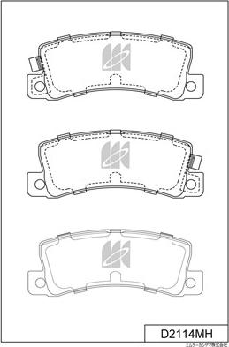 OSSCA 14854 - Kit de plaquettes de frein, frein à disque cwaw.fr