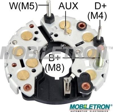 Mobiletron RB-93H - Pont de diodes, alternateur cwaw.fr