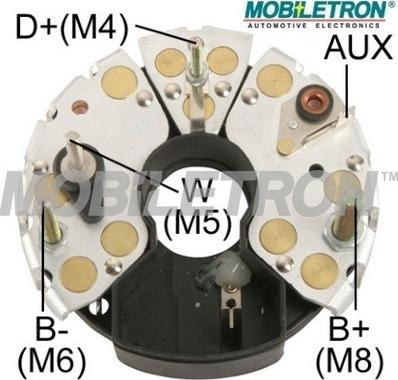 Mobiletron RB-66H - Pont de diodes, alternateur cwaw.fr