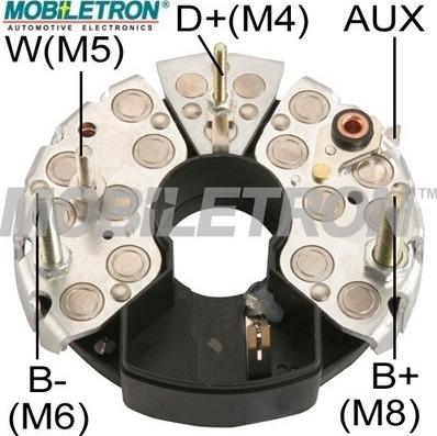 Mobiletron RB-62H - Pont de diodes, alternateur cwaw.fr