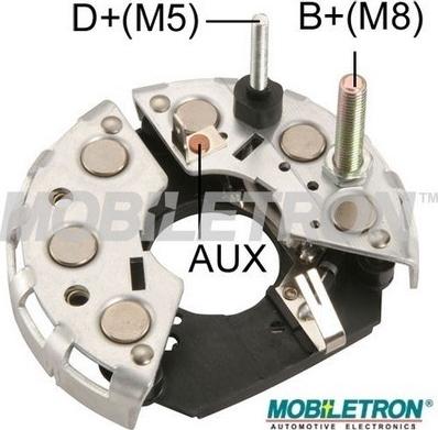 Mobiletron RB-05H - Pont de diodes, alternateur cwaw.fr