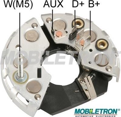 Mobiletron RB-06HA - Pont de diodes, alternateur cwaw.fr