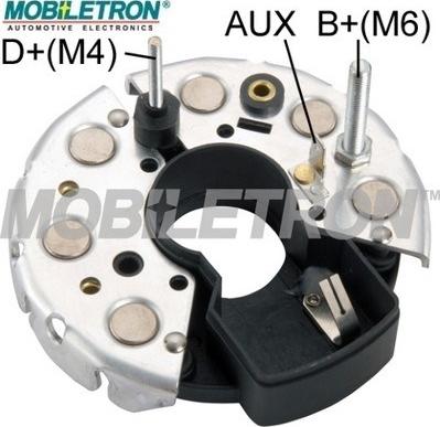 Mobiletron RB-15H - Pont de diodes, alternateur cwaw.fr