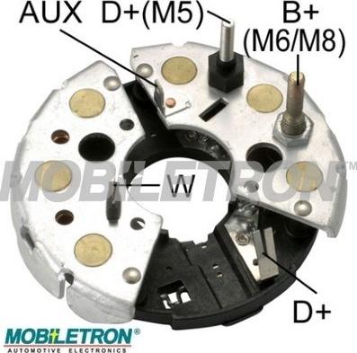 Mobiletron RB-74H - Pont de diodes, alternateur cwaw.fr