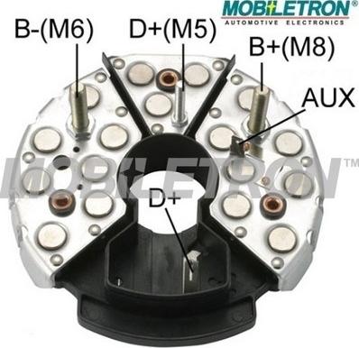 Mobiletron RB-78HA - Pont de diodes, alternateur cwaw.fr