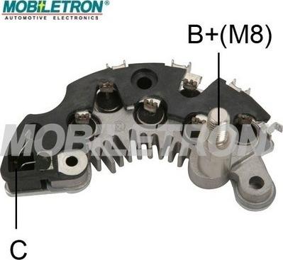 Mobiletron RD-99 - Pont de diodes, alternateur cwaw.fr