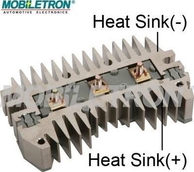 Mobiletron RD-17 - Pont de diodes, alternateur cwaw.fr