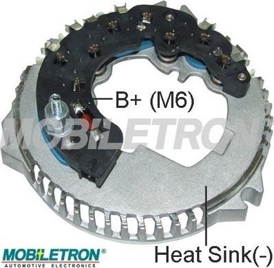 Mobiletron RF-053 - Pont de diodes, alternateur cwaw.fr