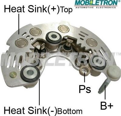 Mobiletron RF-19H - Pont de diodes, alternateur cwaw.fr