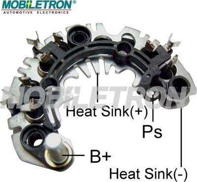 Mobiletron RI-35 - Pont de diodes, alternateur cwaw.fr