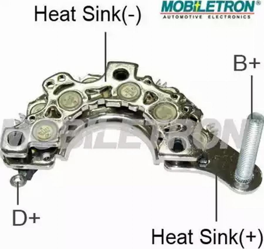 Mobiletron RK-05 - Pont de diodes, alternateur cwaw.fr