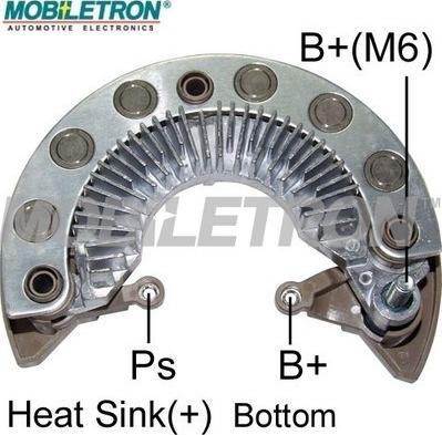 Mobiletron RM-179 - Pont de diodes, alternateur cwaw.fr