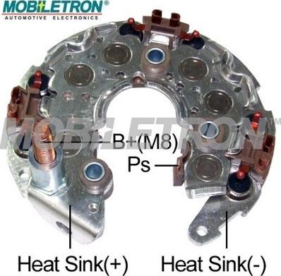 Mobiletron RN-56 - Pont de diodes, alternateur cwaw.fr