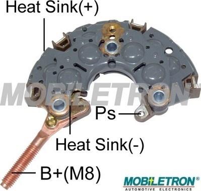 Mobiletron RN-51 - Pont de diodes, alternateur cwaw.fr