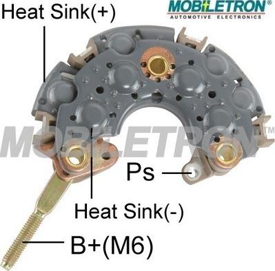 Mobiletron RN-13 - Pont de diodes, alternateur cwaw.fr