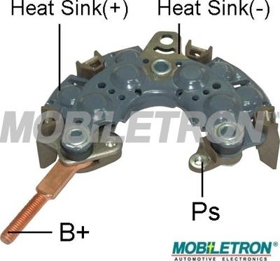 Mobiletron RN-38A - Pont de diodes, alternateur cwaw.fr