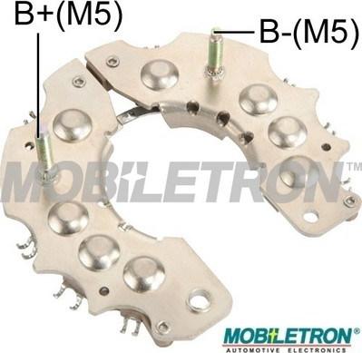 Mobiletron RN-22 - Pont de diodes, alternateur cwaw.fr