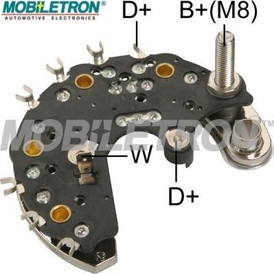 Mobiletron RP-14 - Pont de diodes, alternateur cwaw.fr