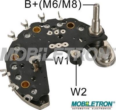 Mobiletron RP-17 - Pont de diodes, alternateur cwaw.fr