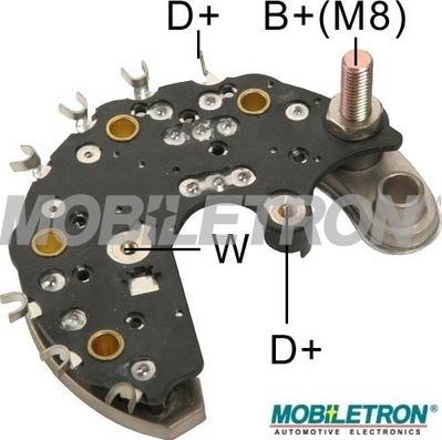 Mobiletron RP-37 - Pont de diodes, alternateur cwaw.fr