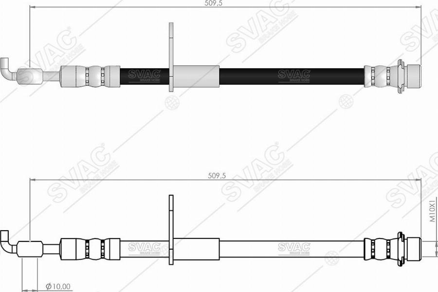 MOBILVERDE 50304944 - Flexible de frein cwaw.fr