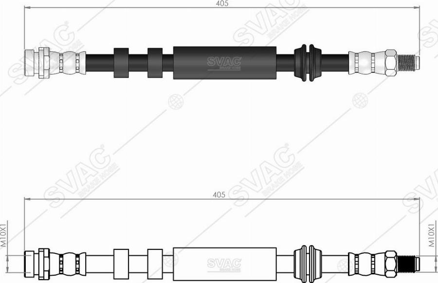 MOBILVERDE 50304483 - Flexible de frein cwaw.fr