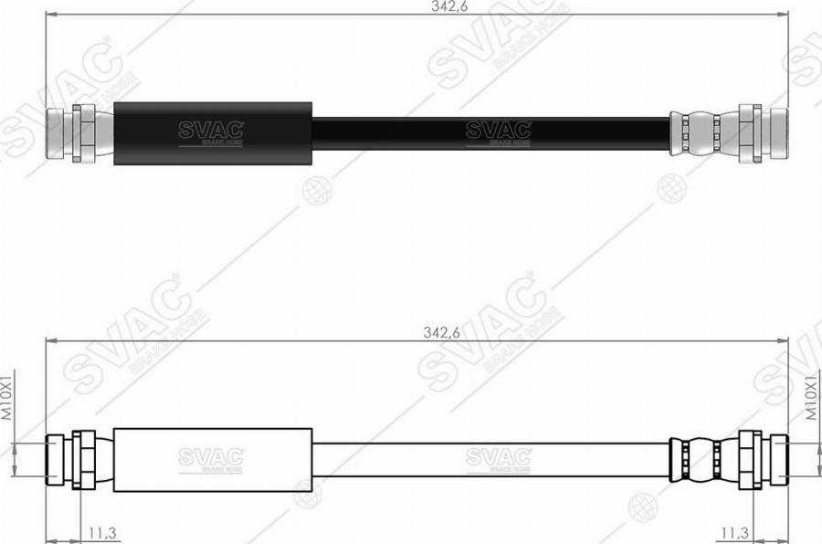 MOBILVERDE 50304476 - Flexible de frein cwaw.fr