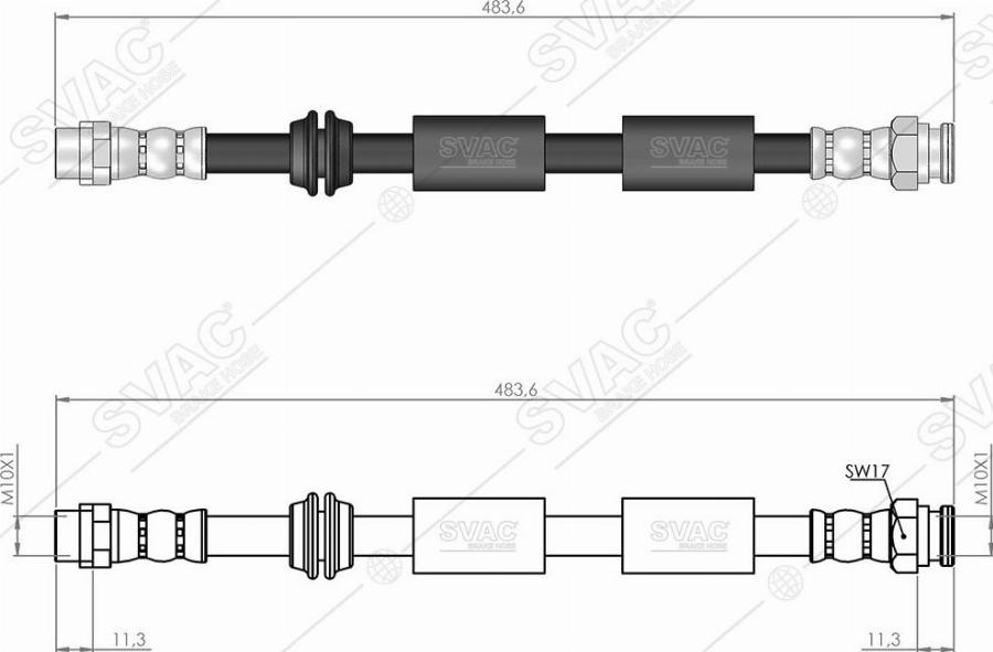 MOBILVERDE 50304478 - Flexible de frein cwaw.fr