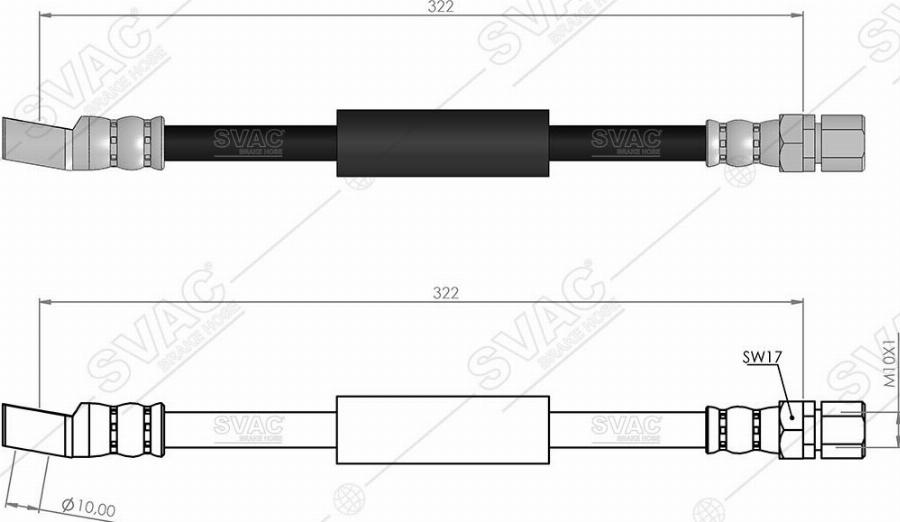 MOBILVERDE 50304572 - Flexible de frein cwaw.fr