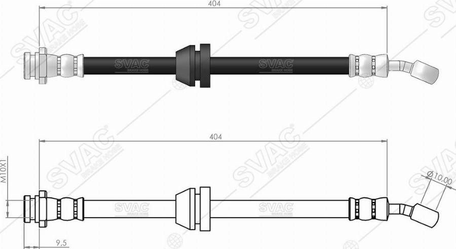 MOBILVERDE 50304644 - Flexible de frein cwaw.fr