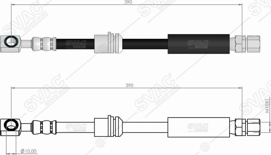 MOBILVERDE 50304646 - Flexible de frein cwaw.fr