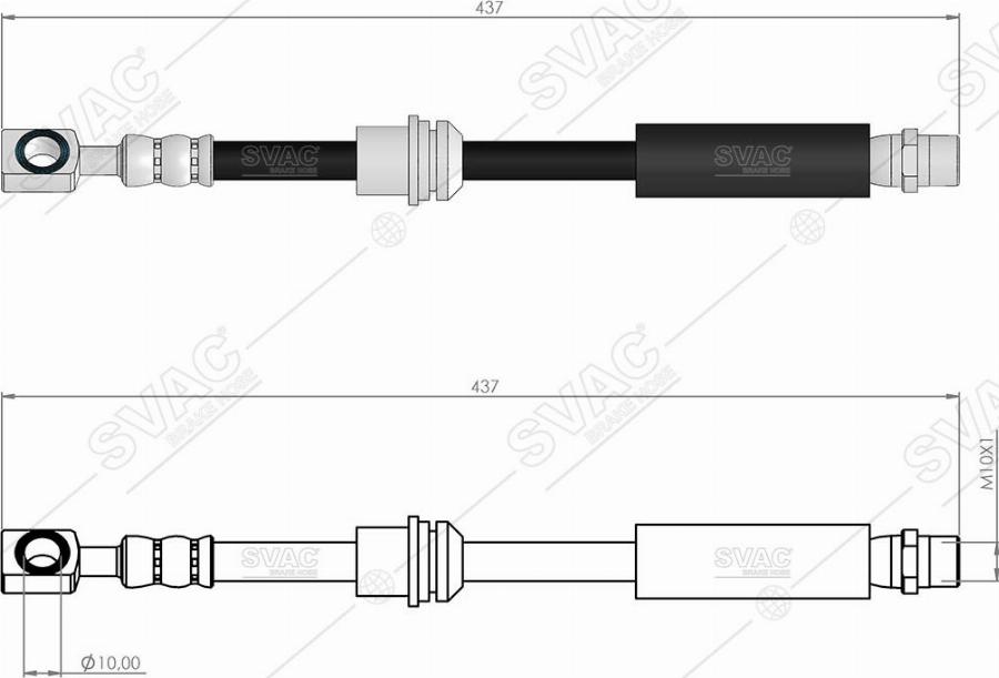 MOBILVERDE 50304647 - Flexible de frein cwaw.fr