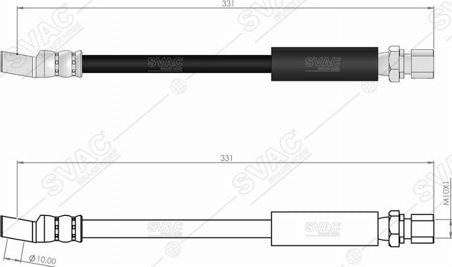 MOBILVERDE 50304657 - Flexible de frein cwaw.fr