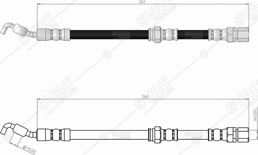 MOBILVERDE 50304614 - Flexible de frein cwaw.fr