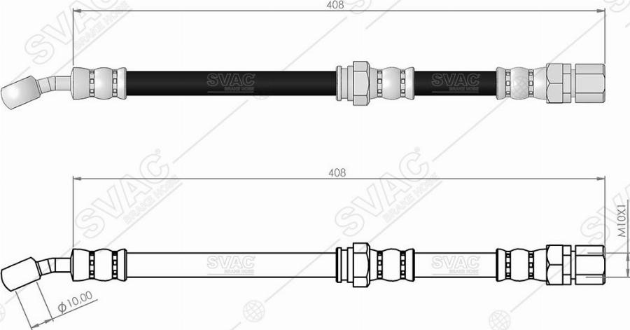 MOBILVERDE 50304613 - Flexible de frein cwaw.fr