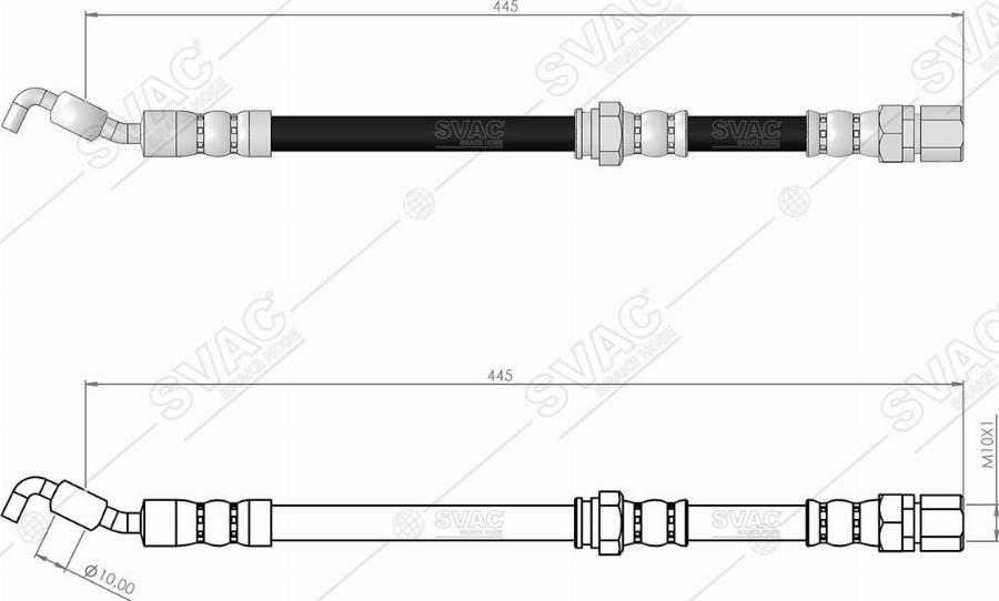 MOBILVERDE 50304612 - Flexible de frein cwaw.fr