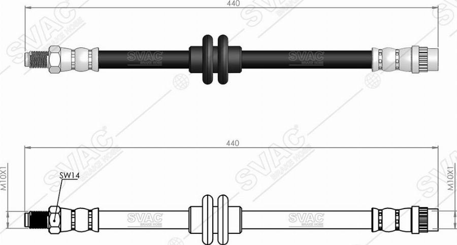 MOBILVERDE 50304895 - Flexible de frein cwaw.fr