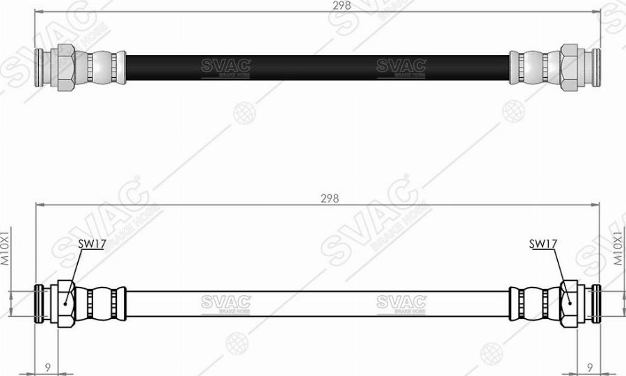 MOBILVERDE 50304837 - Flexible de frein cwaw.fr