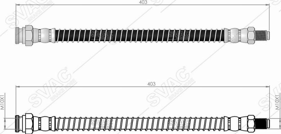 MOBILVERDE 50304829 - Flexible de frein cwaw.fr