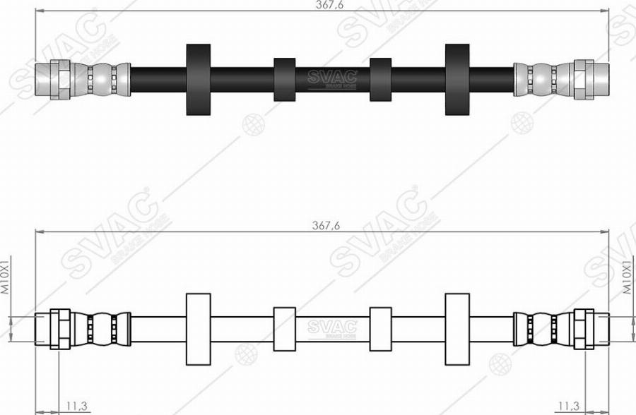 MOBILVERDE 50304354 - Flexible de frein cwaw.fr