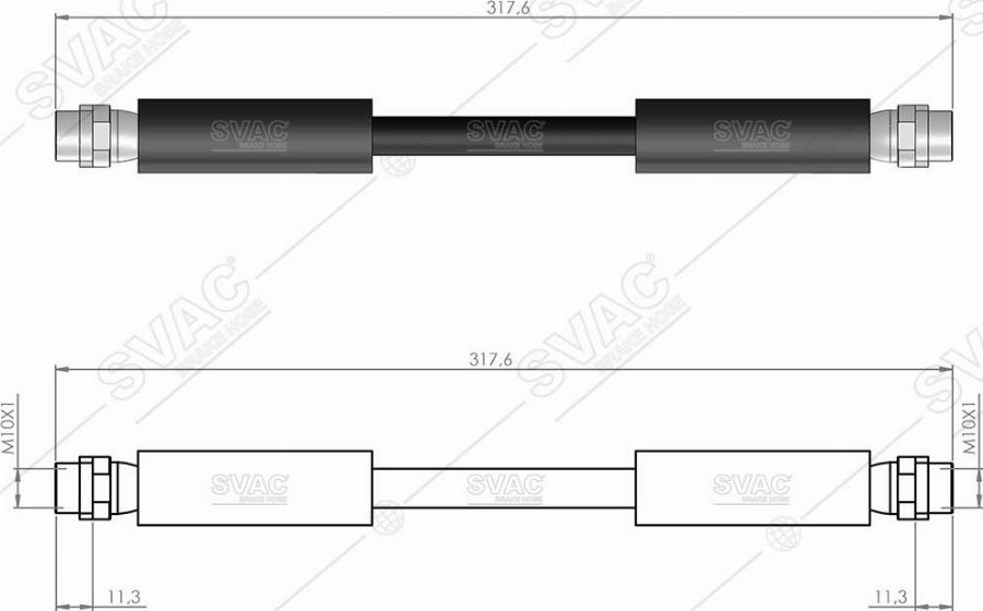 MOBILVERDE 50304306 - Flexible de frein cwaw.fr