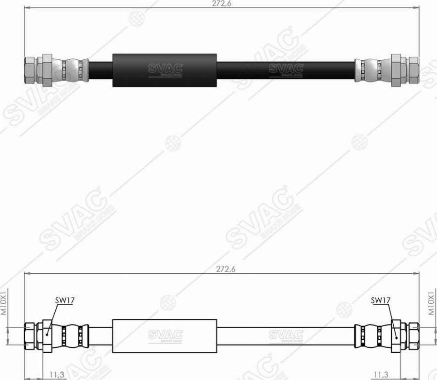 MOBILVERDE 50304384 - Flexible de frein cwaw.fr