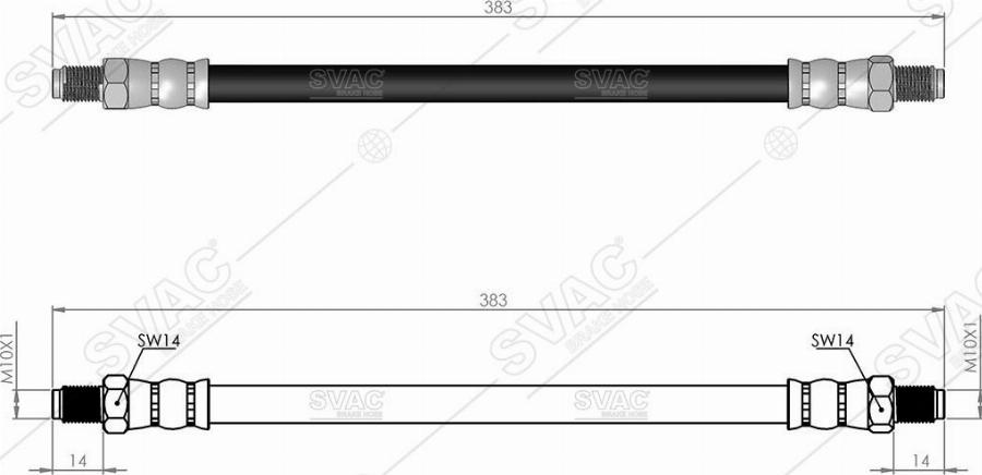 MOBILVERDE 50304246 - Flexible de frein cwaw.fr