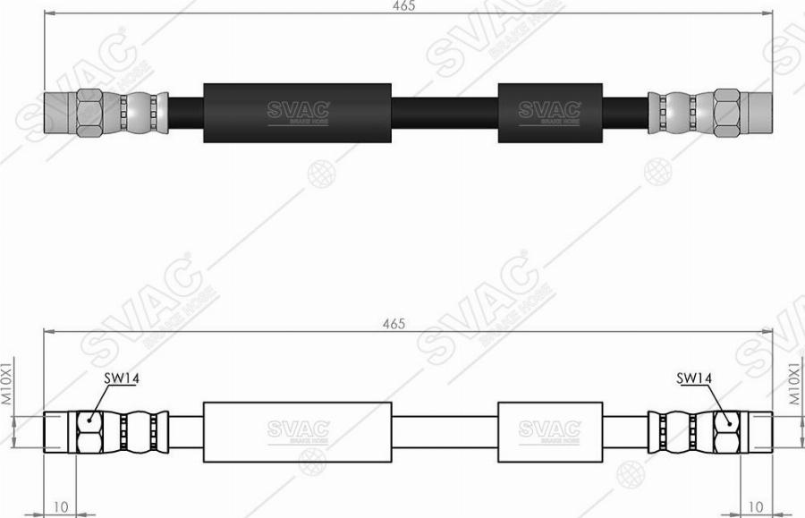 MOBILVERDE 50304288 - Flexible de frein cwaw.fr